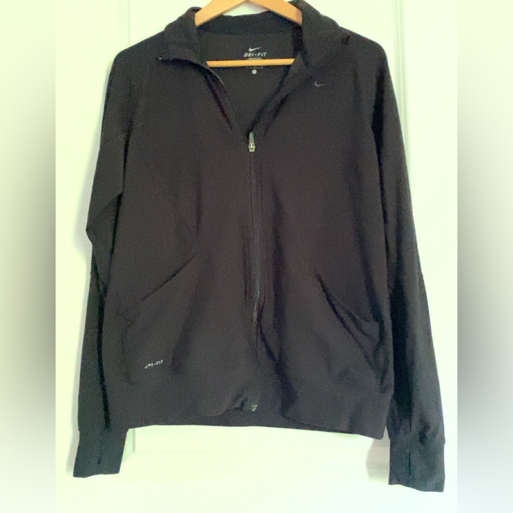 Nike Black Windbreaker Jacket